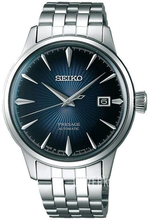 Urverket Seiko Presage Bl&aring;/St&aring;l &Oslash;40 mm Anmeldelse