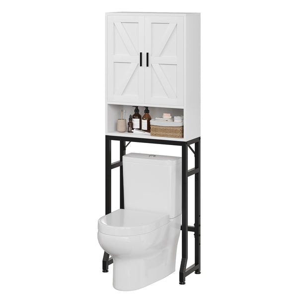 USHOWER Stokado Series Over the Toilet Storage Cabinet White Review