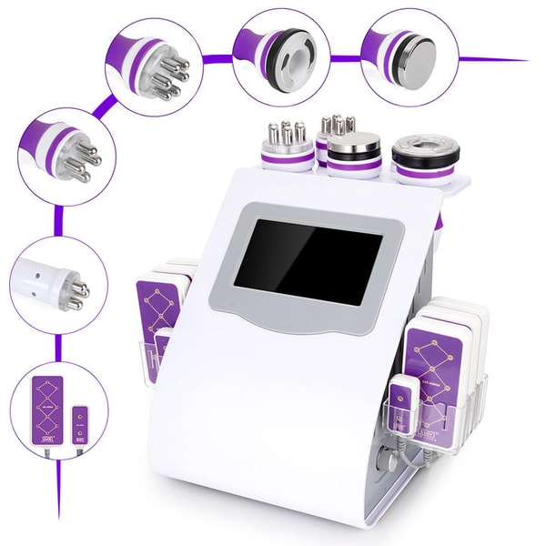 UUlaser UNOISETION 6 in 1 Ultrasonic Cavitation 40K RF Body Sculpting Skin Tightening Machine Review