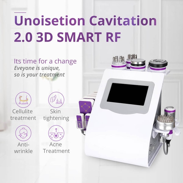 UUlaser UNOISETION 9 in 1 Ultrasonic Cavitation 40K RF Skin Tightening Body Shaping Machine Review