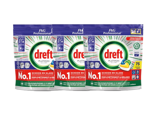 Vaatwastabletten Dreft Platinum Lemon Beoordeling