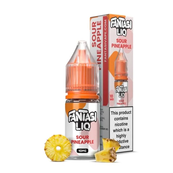 Vapoholic Sour Pineapple Fantasi Nic Salts Review