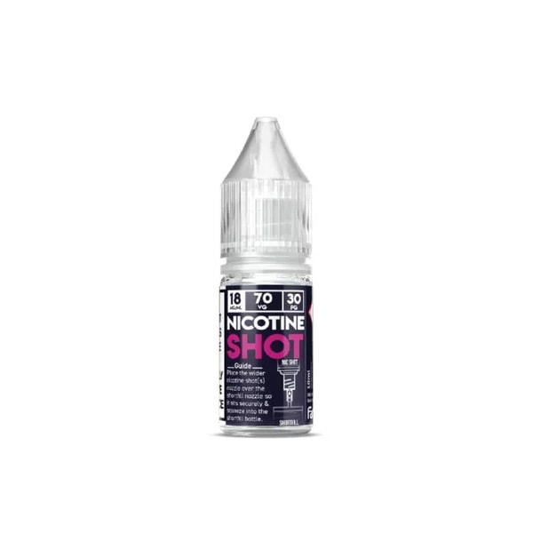 Vapoholic Nicotine Shot 18mg 70/30 Review
