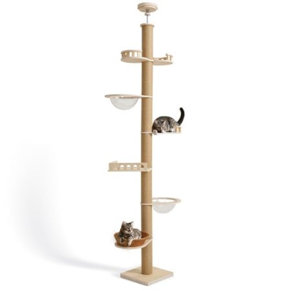 Veehoo Floor to Ceiling Cat Tree