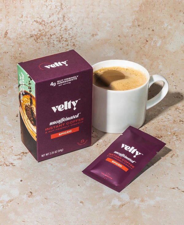 Velty Uncaffeinated Spiced Coffee Review