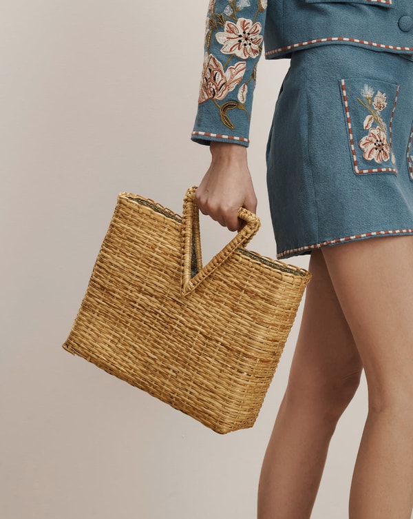 Veronica Beard Vesper Basket Tote Review