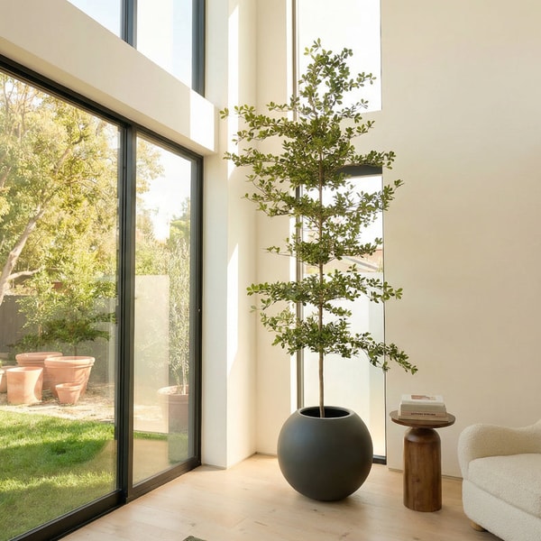 VERT HOUSE Shady Lady Faux Olive Tree 7-8 ft Review