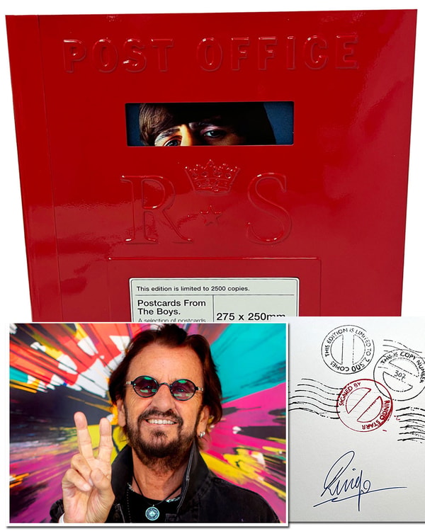 Ringo Starr "Postcards From The Boys" Signed Review