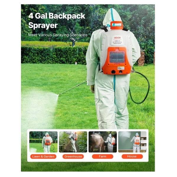 VEVOR Battery Powered Backpack Sprayer Review