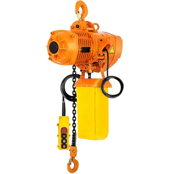 VEVOR Polipasto el&eacute;ctrico industrial de cadena monof&aacute;sico de 1 tonelada G80 Rese&ntilde;a