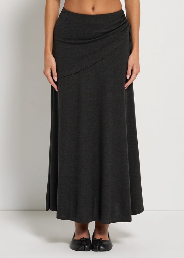 VIAVIA Eames Knit Skirt in Charcoal Reviews
