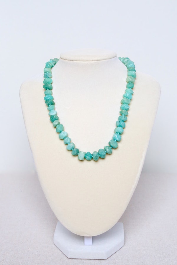 Vivian Drew Amazonite Nugget Necklace Review
