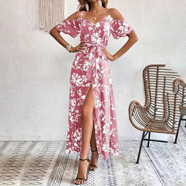 Viviane Pierre Floral Maxi Dress Review