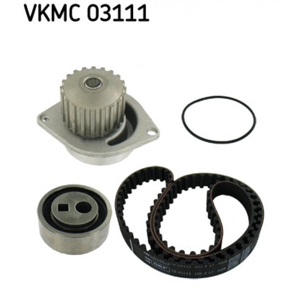 SKF VKMC 03316 Vandens siurblio ir paskirstymo diržo komplektas Review