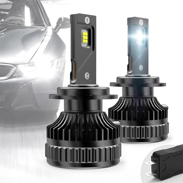 VLAND VIP D2S/H7/9005 LED Headlight Bulbs 2PCS 6000K Super Bright Review
