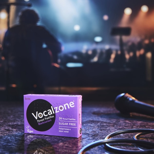 Vocalzone Throat Pastilles Blackcurrant Sugar Free Review
