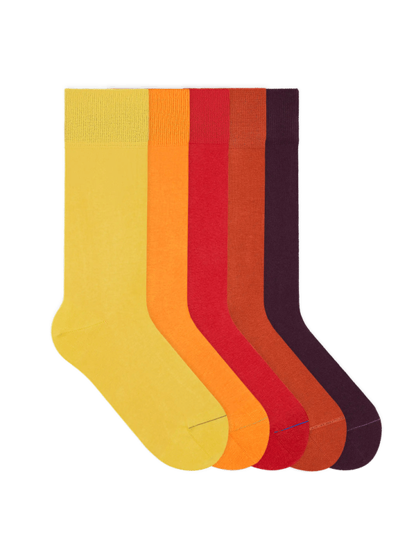 VON JUNGFELD Einfarbige Socken aus Bio-Baumwolle - 5er Set Bewertungen