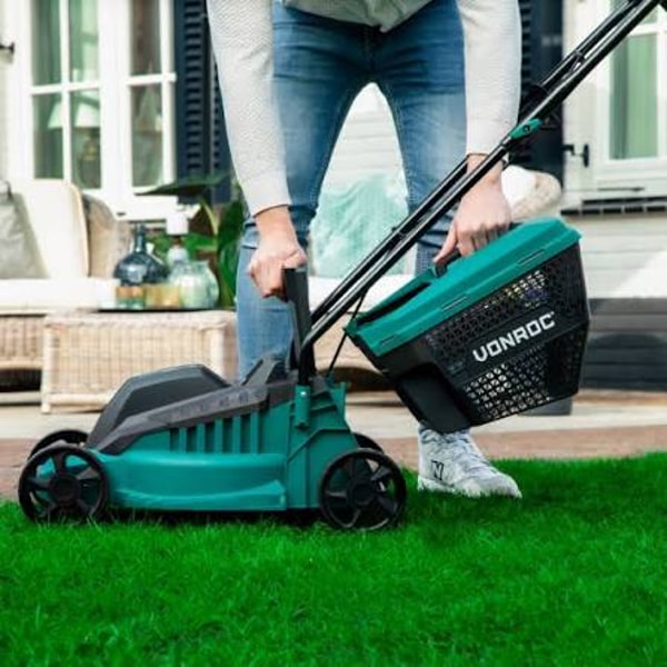 VONROC Rasenm&auml;her 1300W und Rasentrimmer 300W Bewertung