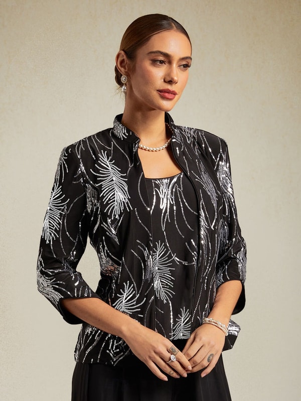 VVcloth Elegant Mandarin Collar Twinset Review