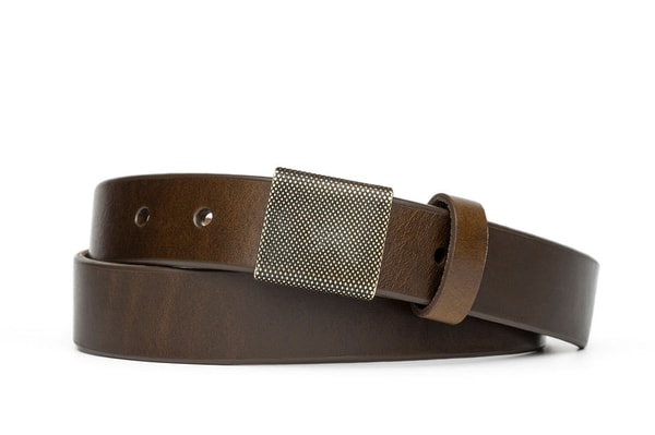 W. Kleinberg Horween Chromexcel Belt with Textured Plaque Buckle Review