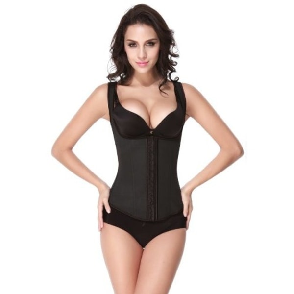 Waist Trainer Plein Latex waist trainer vest Beoordeling
