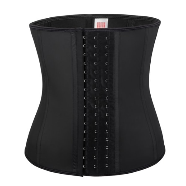 Waist Trainer Plein Latex waist trainer corset - zwart Beoordeling
