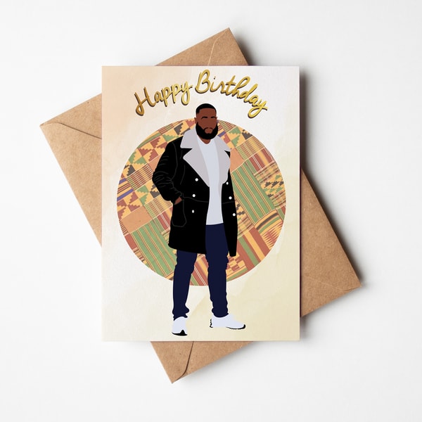 Wakuda Black Man &lsquo;Alastair&rsquo; Birthday Card Review