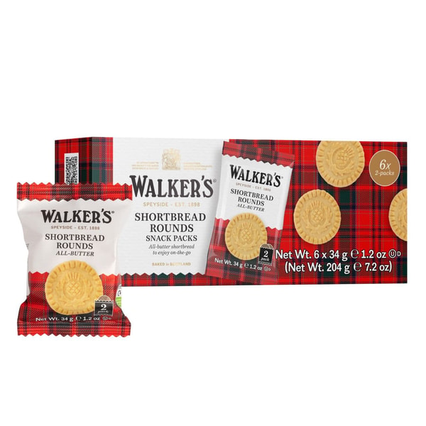 Walker's Shortbread Snack Pack Rounds Review