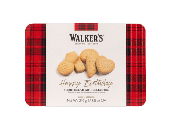Walker's Shortbread Happy Birthday Assorted Shortbread Tin Review