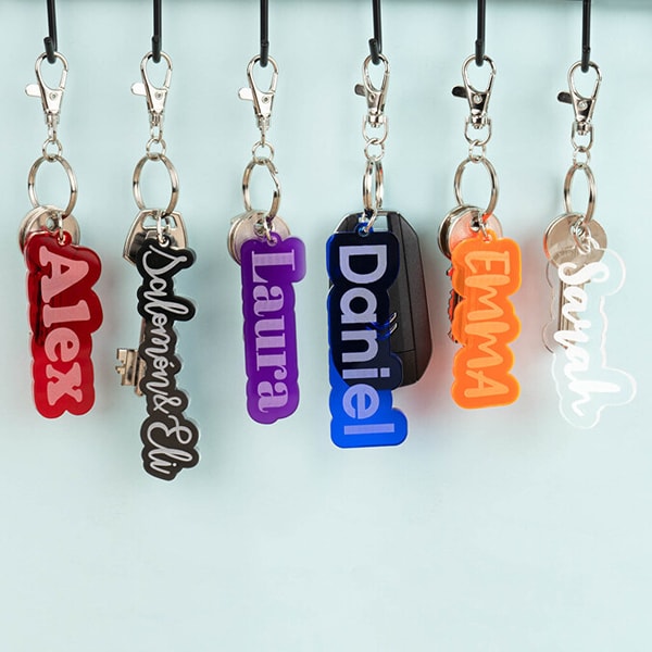 Wanapix Keyring with name Review