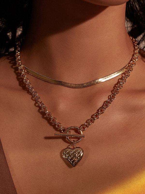 Wanderlust + Co Honor Heart Mantra Gold Locket Necklace Review