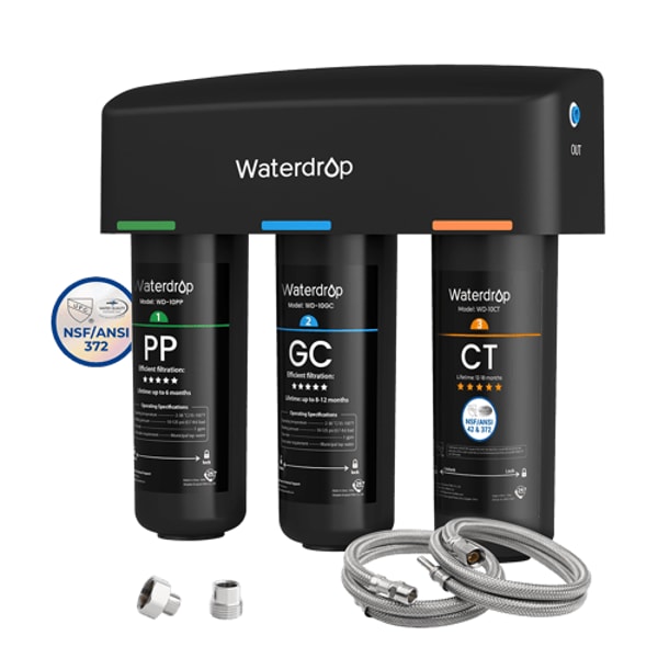 Waterdrop 3-stage Under Counter Direct Connect Filtration System Review