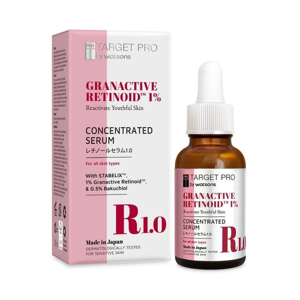 Watsons Target Pro By Watsons Granactive Retinoid 1% Concentrated Serum Review