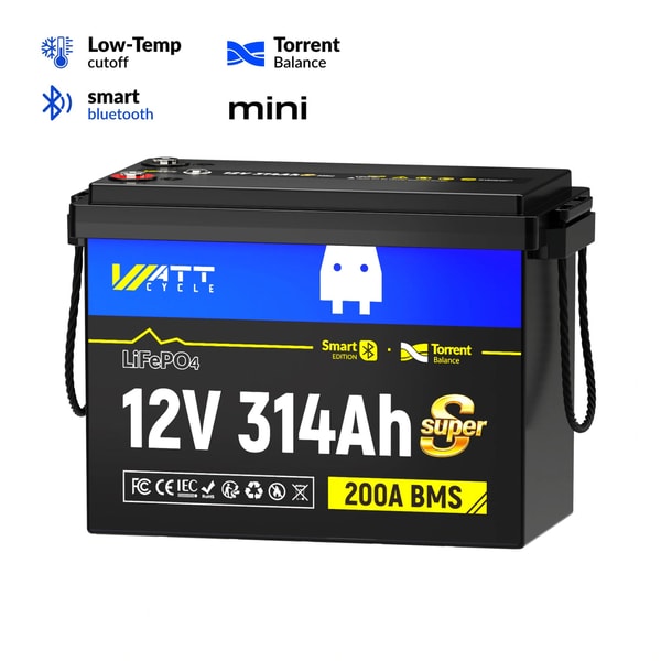 WattCycle 12V 314Ah Mini Reviews