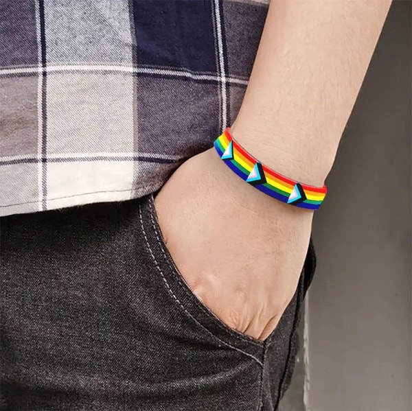 We Are Pride Daniel Quasar Flag Silicone Bracelets Review