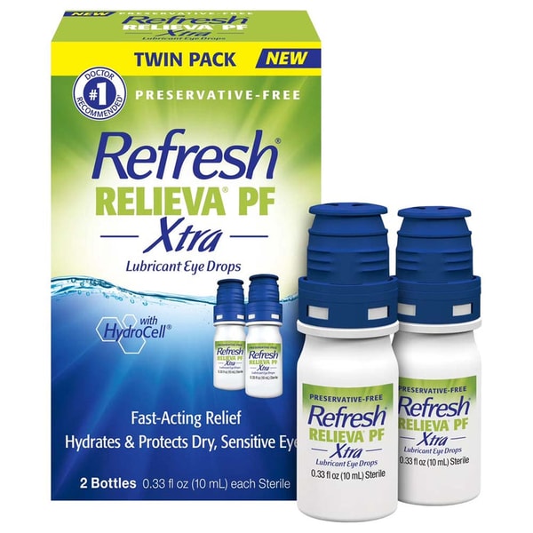 We Make Beauty Refresh Relieva PF Xtra Lubricant Eye Drops Twin Pack Reviews