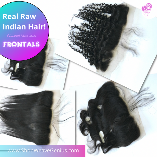 Weave Genius Academy Natural Black Premium Virgin Indian Hair 13x4 Lace Frontals Review