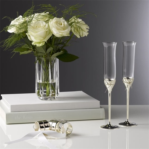 Wedgwood Love Knots Toasting Flutes Review