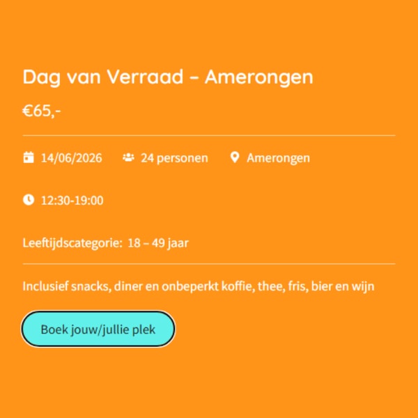WeekendHet Dag van Verraad Beoordeling