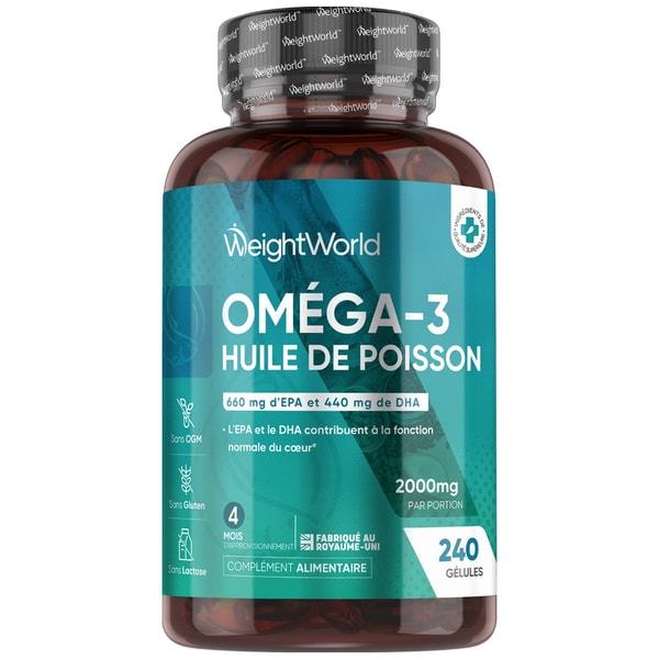 WeightWorld Om&eacute;ga-3 Fish Oil Avis