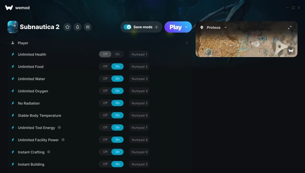 WeMod Subnautica 2 Mods Review