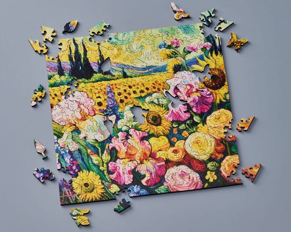 Wentworth Wooden Puzzles Honeyburst Blooms Review