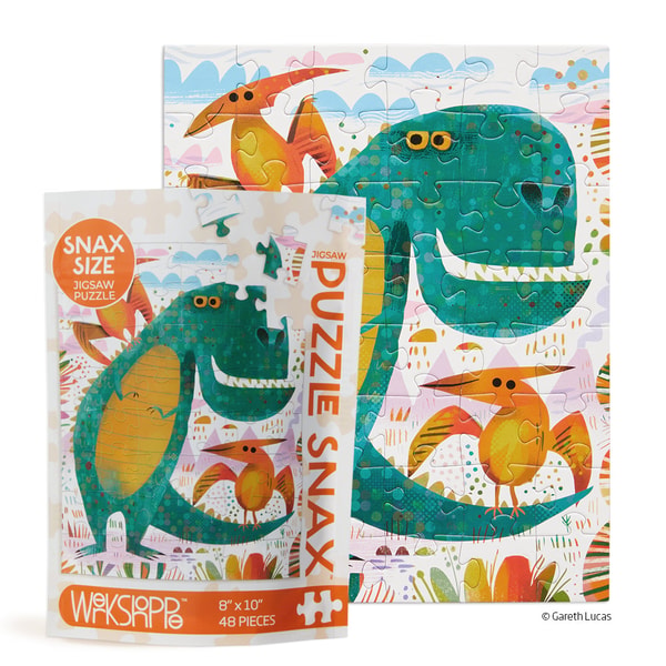 WerkShoppe T-Rex and Friends Puzzle Snax Review