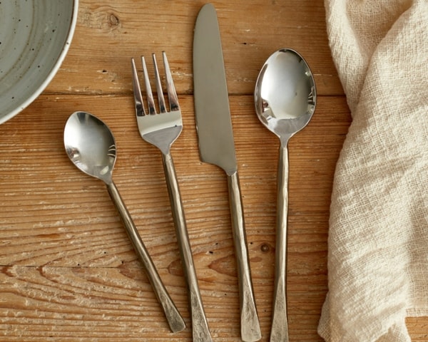 What a Host Review: What a Host Lisbon Silver Stainless Steel Rustic Cutlery Set Reviews
