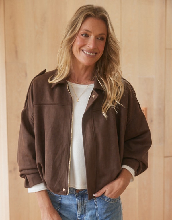 White & Co. Elle Bomber Jacket Review