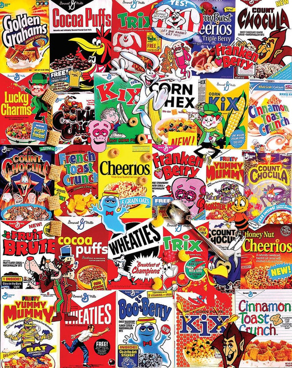 White Mountain Puzzles Cereal Boxes Review