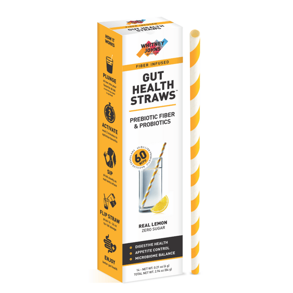 Whitney Johns Nutrition Gut Health Straws Review