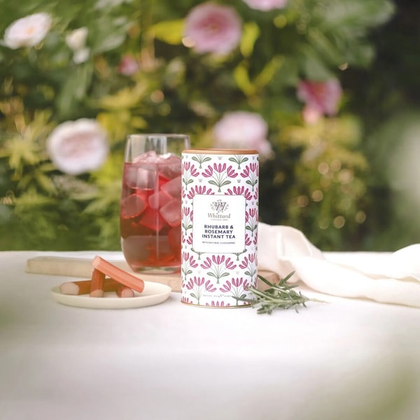Whittard Rhubarb & Rosemary Instant Tea Review