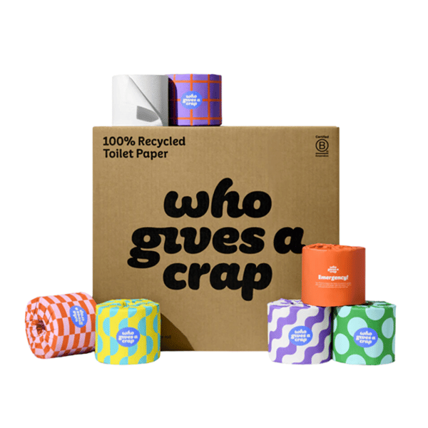 Who Gives A Crap 100% Recycled Toilet Paper Review