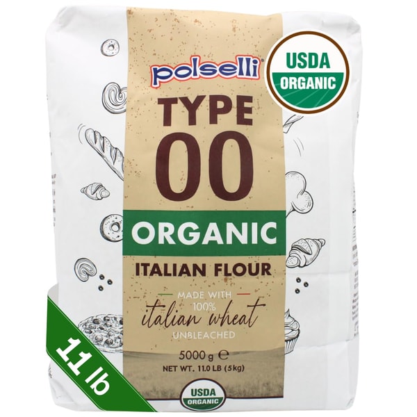 Wholesale Italian Food Polselli Organic Tipo 00 Italian Flour Reviews